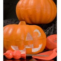 Halloween Fall Thanksgiving Craft Carvable Styrofoam Pumpkin by Importe Par