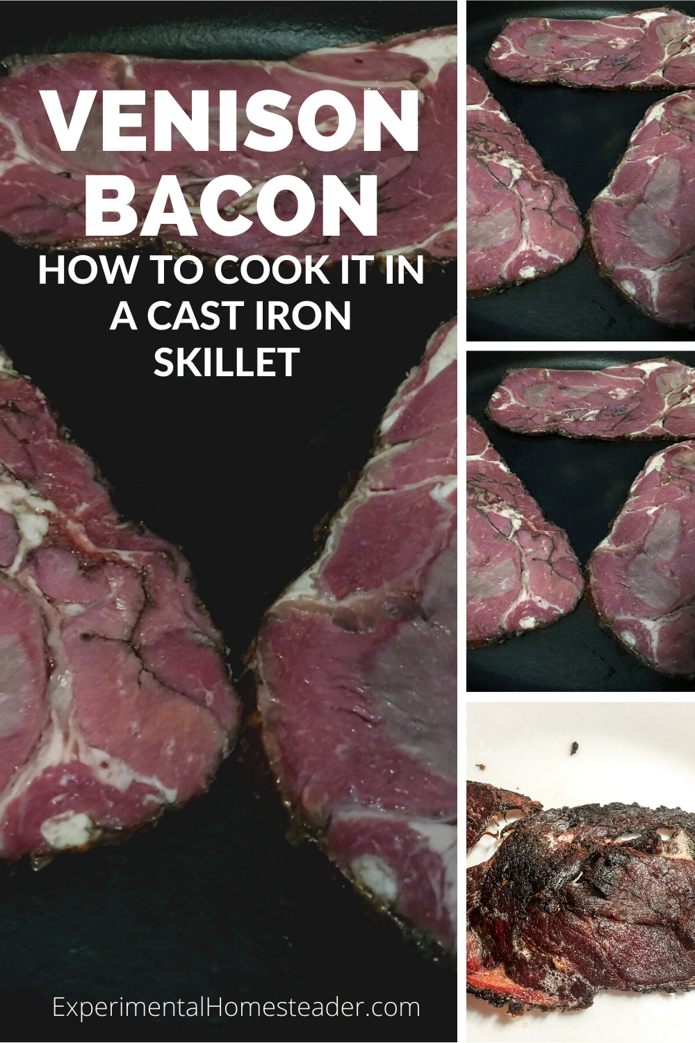 How To Cook Venison Bacon In A Cast Iron Skillet