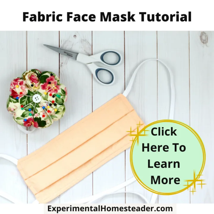 Fabric Face Mask Tutorial