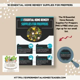 10 Essential Home Remedy Supplies For Preppers Freebie