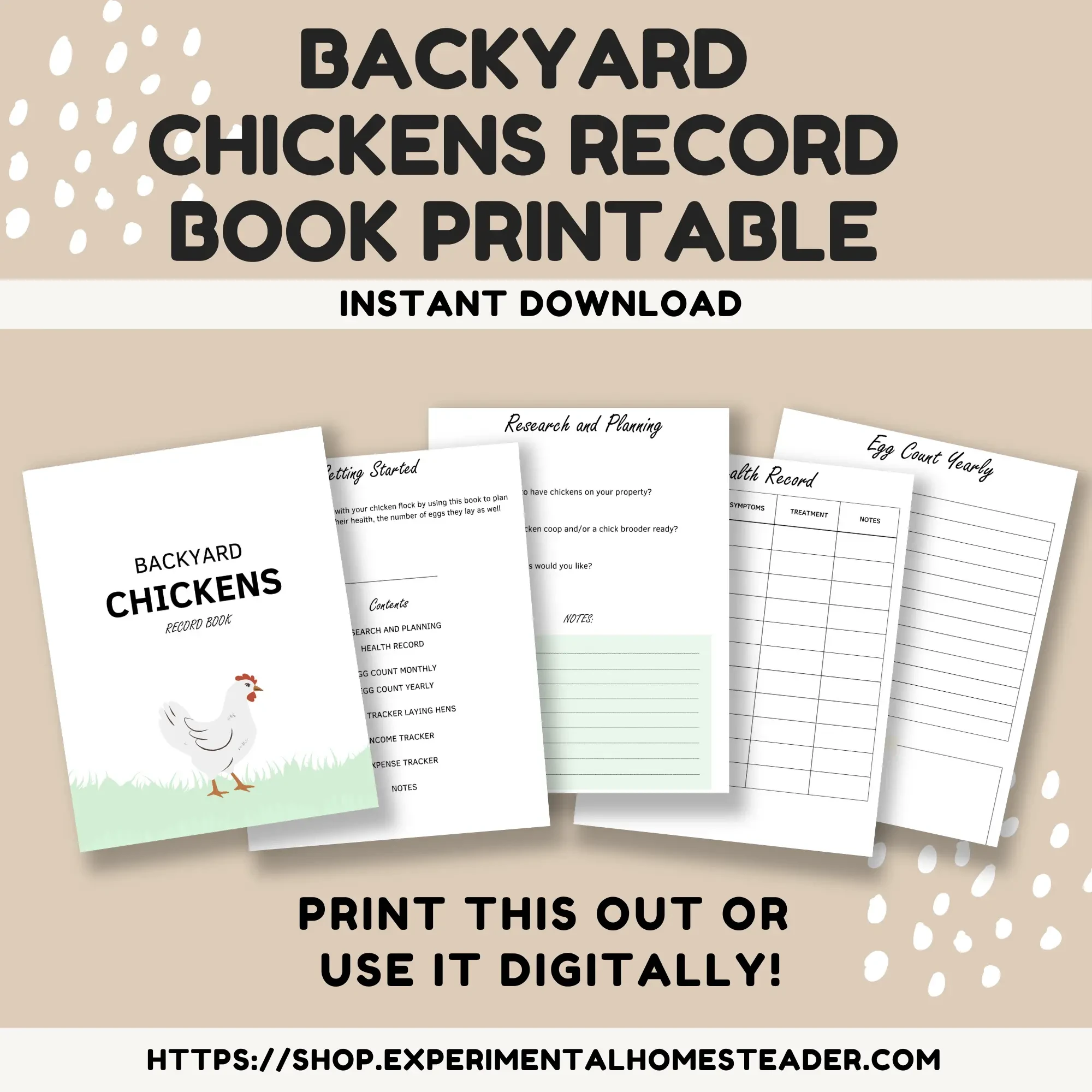 images of the backyard chicken binder