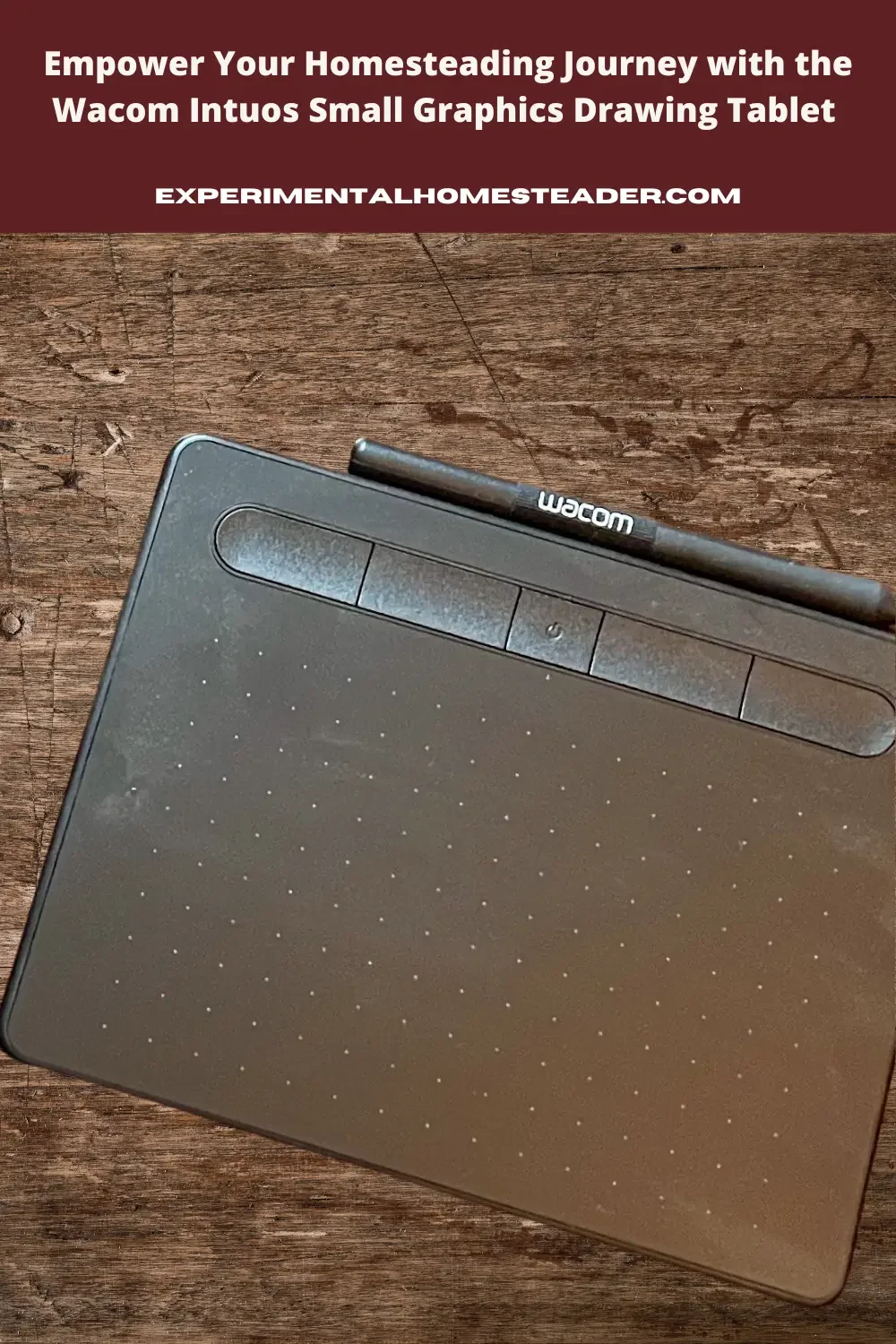 An image of the Wacom Intuos Small Graphics Drawing Tablet