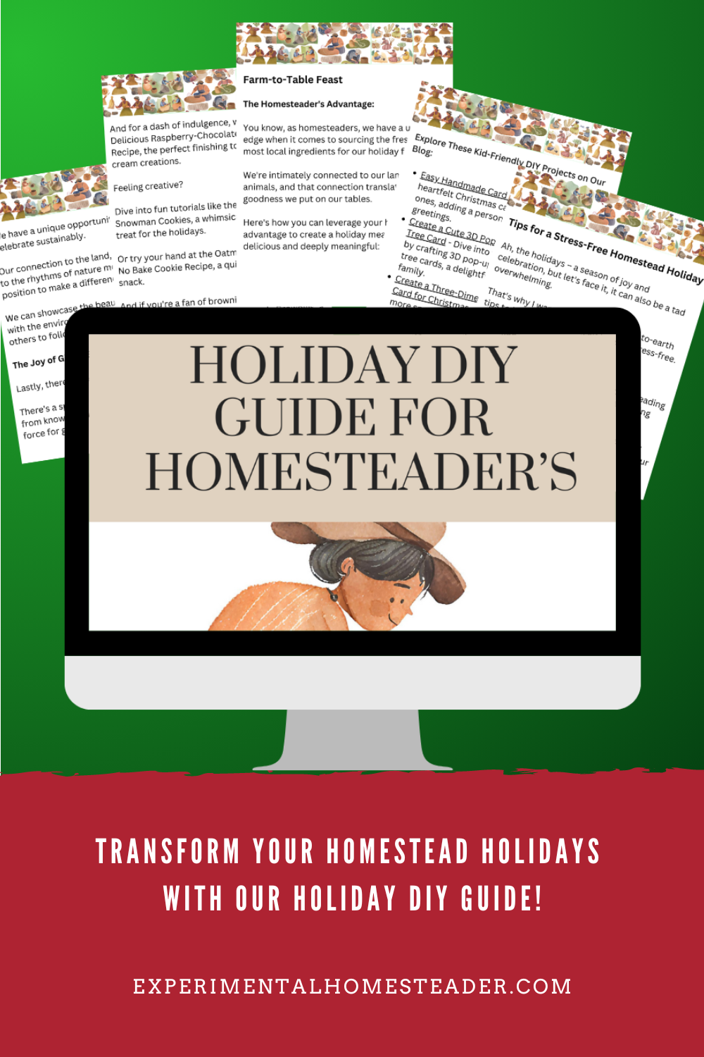 Enhance Your Homestead Christmas with Our Holiday DIY Guide! Elevate your celebrations with sustainable and heartfelt traditions.