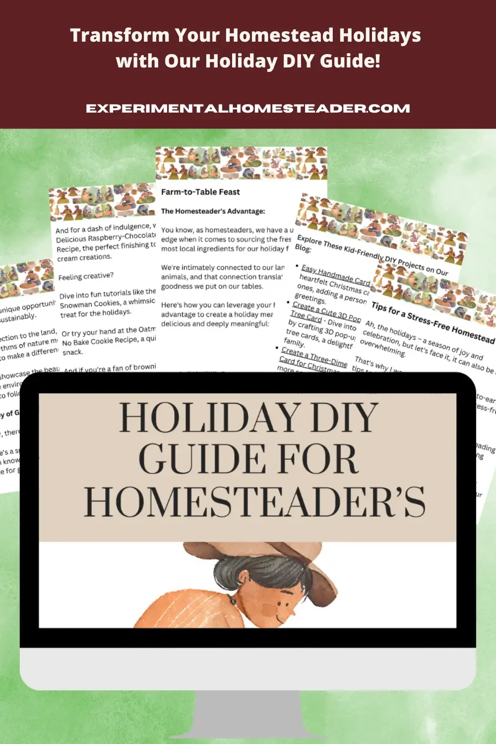 Enhance Your Homestead Christmas with Our Holiday DIY Guide! Elevate your celebrations with sustainable and heartfelt traditions.