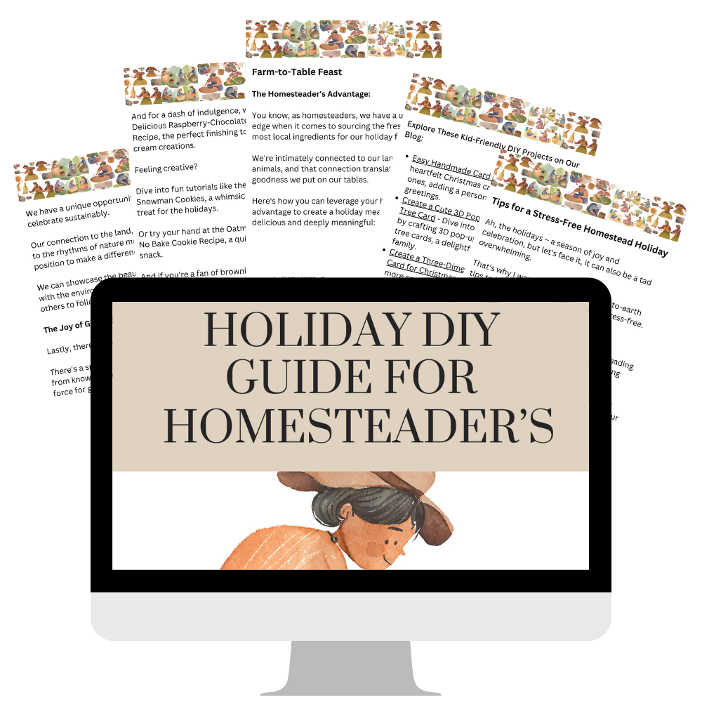 Enhance Your Homestead Christmas with Our Holiday DIY Guide! Elevate your celebrations with sustainable and heartfelt traditions.
